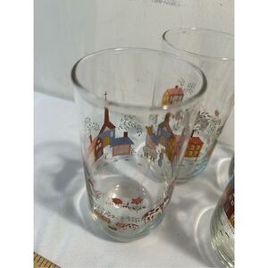 2 Heartland glasses 16oz thick bottoms